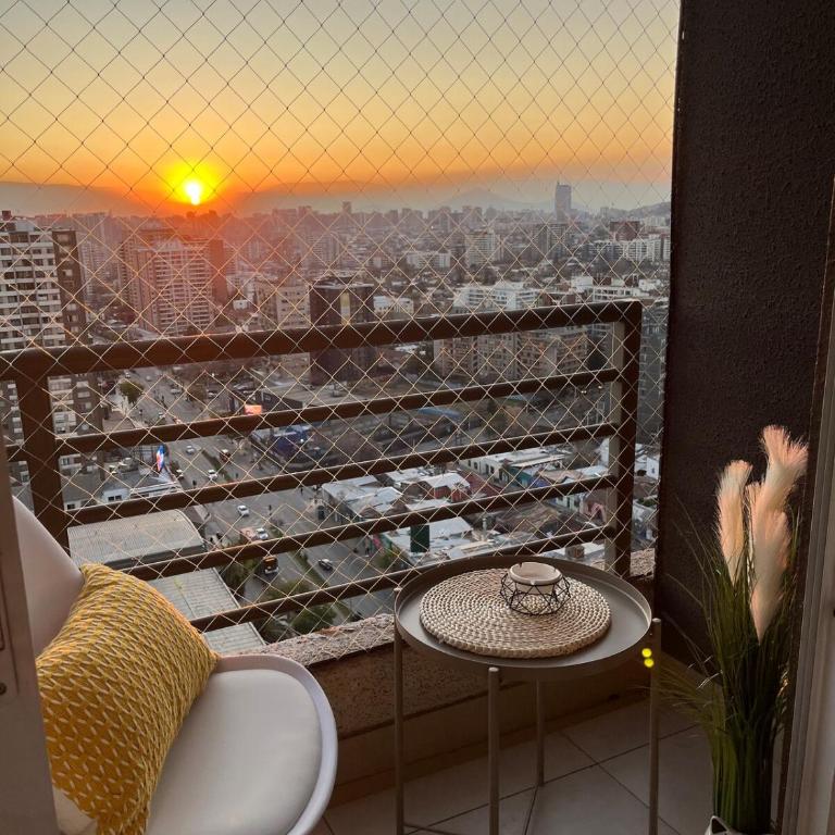 Loft con linda vista en Ñuñoa - Apartamento de 1 dormitorio - 6