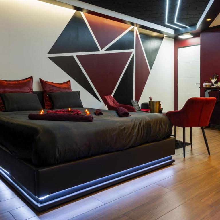 Redroom Spa privatif & nuit romantique à deux - Appartement 1 Chambre - 14