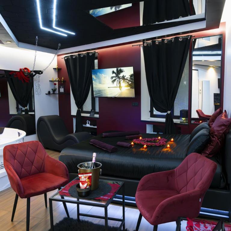 Redroom Spa privatif & nuit romantique à deux - Appartement 1 Chambre - 8
