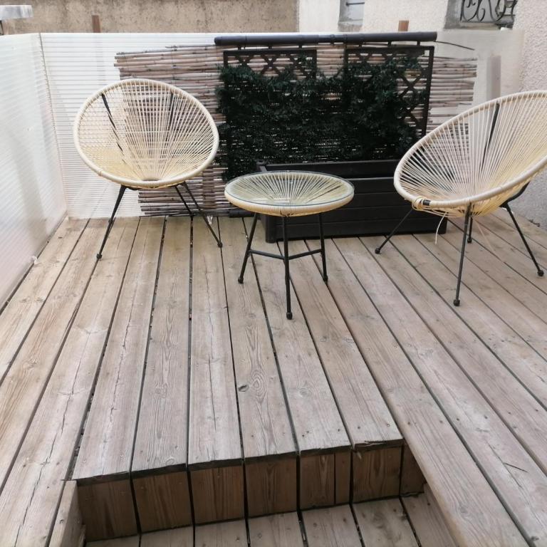 Moderne Jacuzzi Terrasse - Appartement 1 Chambre - 14