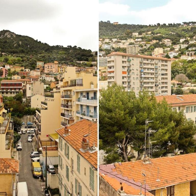 Studio climatisé au calme, terrasse vue colline - Appartement 1 Chambre - 10