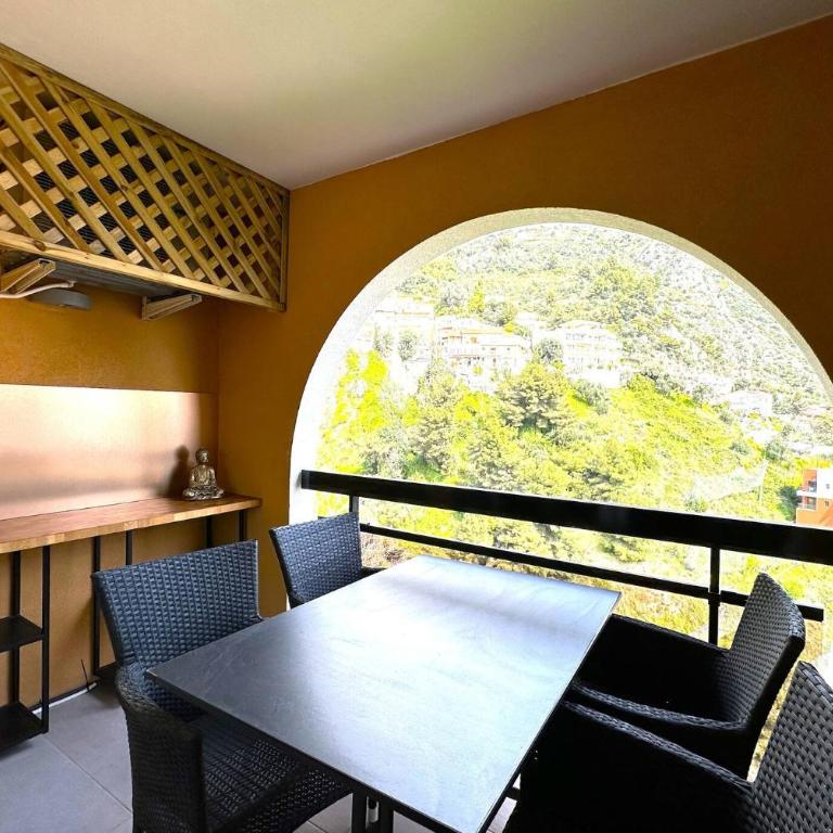STUDIO BEAUSOLEILMONACO TERRASSE VUE MER Clim et Accès Piscine - Appartement - 24