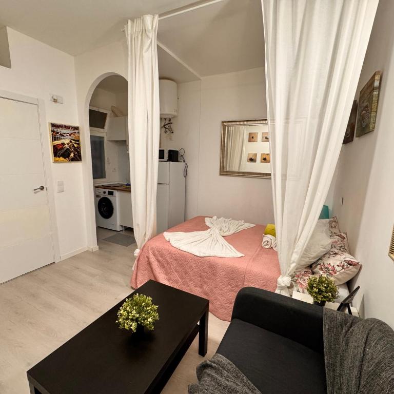 Apartamento Ile Valleca Madrid - Studio Apartment with One Double Bed - 1