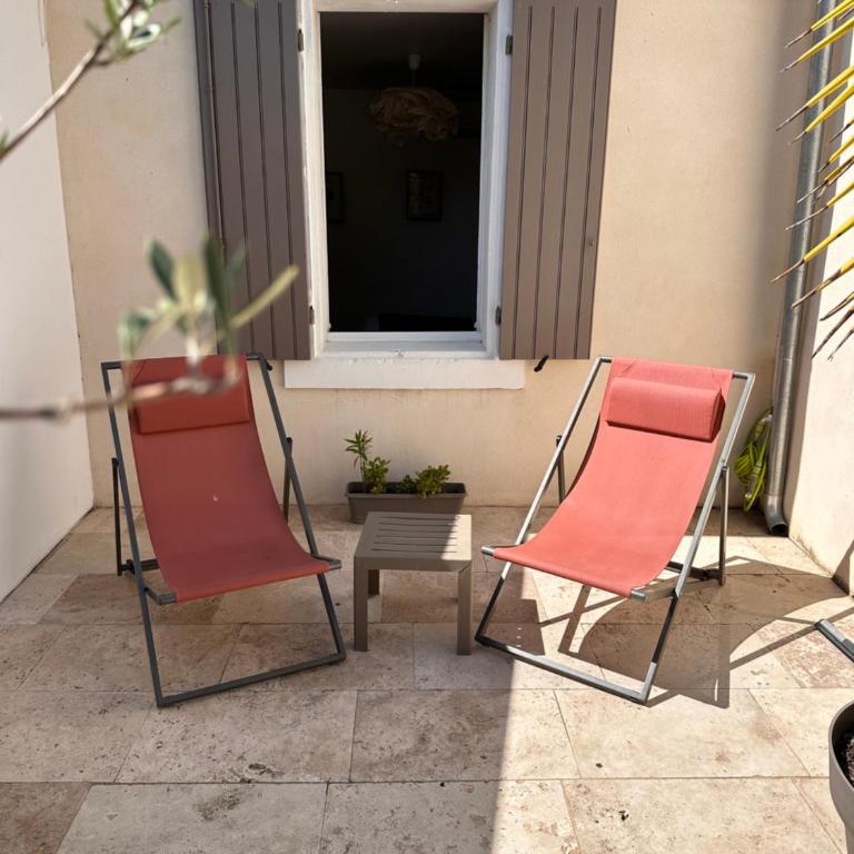 Bel Appartement Terrasse Intra Muros - Certifié Étoiles de France - Appartement 1 Chambre - 3