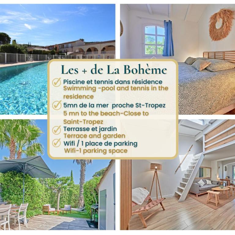 La Bohème-Close to St-Tropez Swimming pool -Tennis - Casa de 3 dormitorios - 3