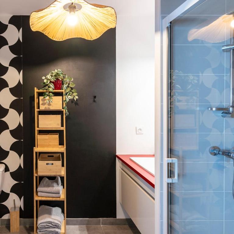 Urban Chic Montpellier - Terrace - Private Parking - Appartement 1 Chambre avec Terrasse - 31