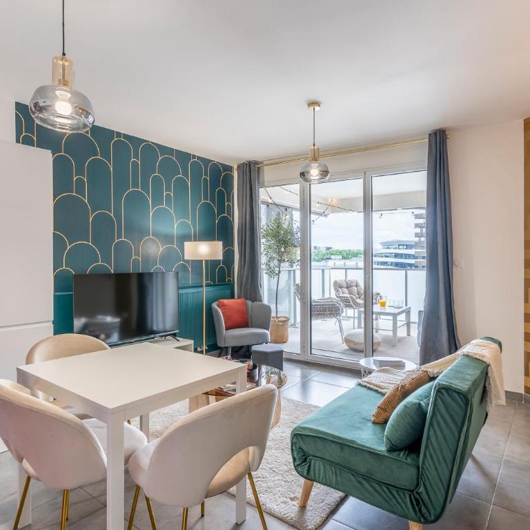 Urban Chic Montpellier - Terrace - Private Parking - Appartement 1 Chambre avec Terrasse - 15