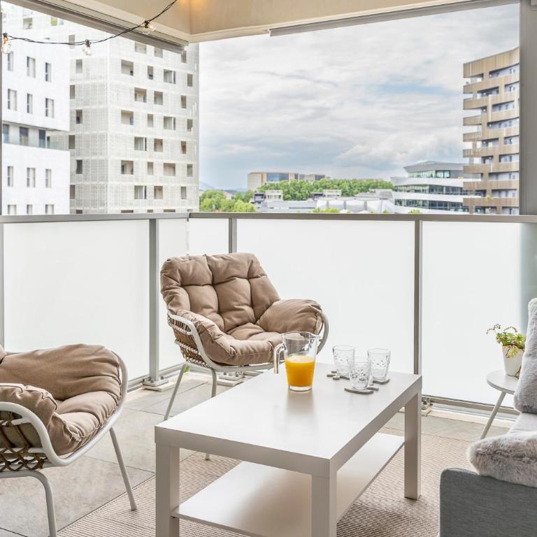 Urban Chic Montpellier - Terrace - Private Parking - Appartement 1 Chambre avec Terrasse - 2