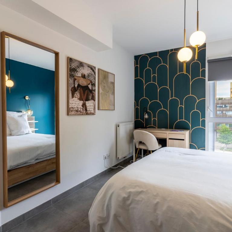 Urban Chic Montpellier - Terrace - Private Parking - Appartement 1 Chambre avec Terrasse - 4