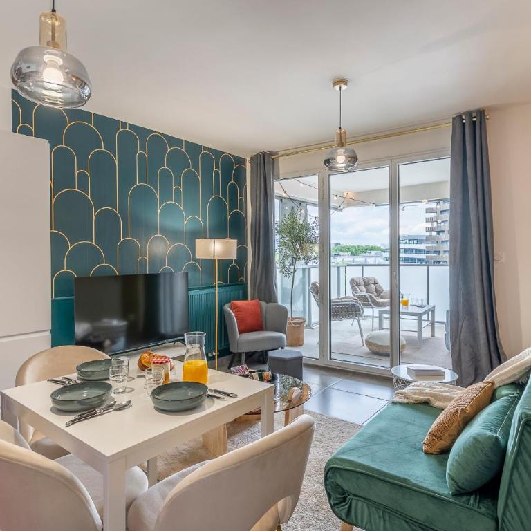 Urban Chic Montpellier - Terrace - Private Parking - Appartement 1 Chambre avec Terrasse - 25