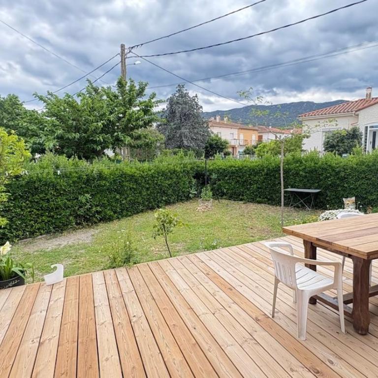 Belle villa rénovée, vue sur les Albères - Haus mit 2 Schlafzimmern - 6