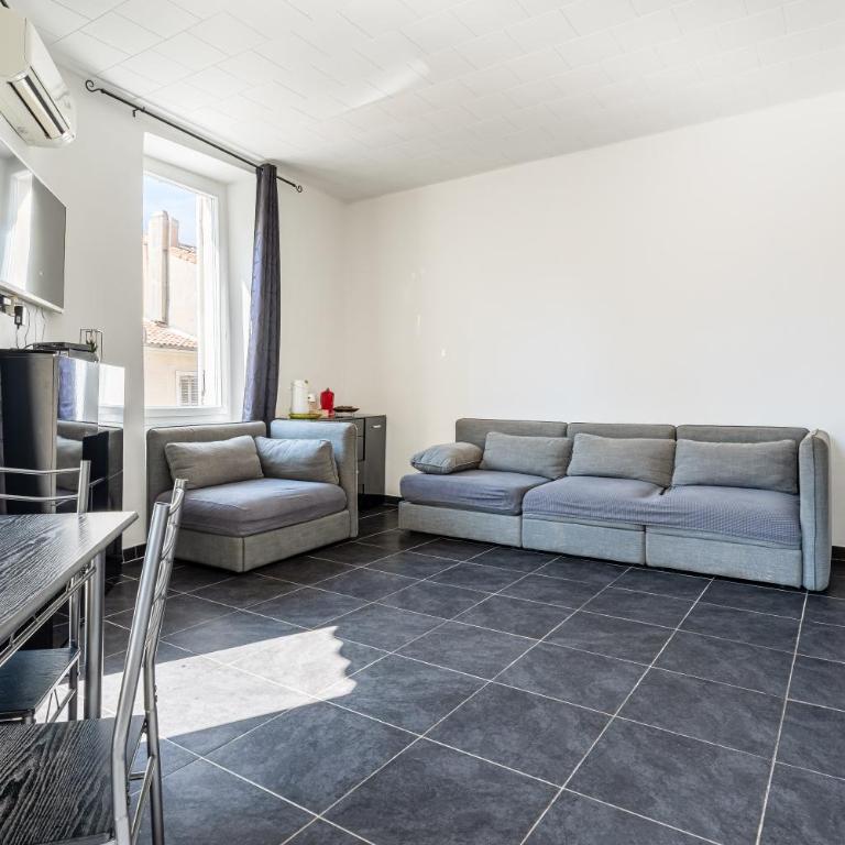 Appartement lumineux au cœur de Marseille avec balcon privé - Appartement 3 Chambres Premium avec Balcon - 11