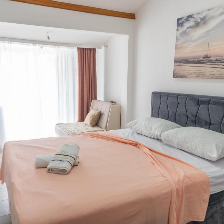 Beach Center - Trokrevetna Soba sa Pogledom na Grad - 5