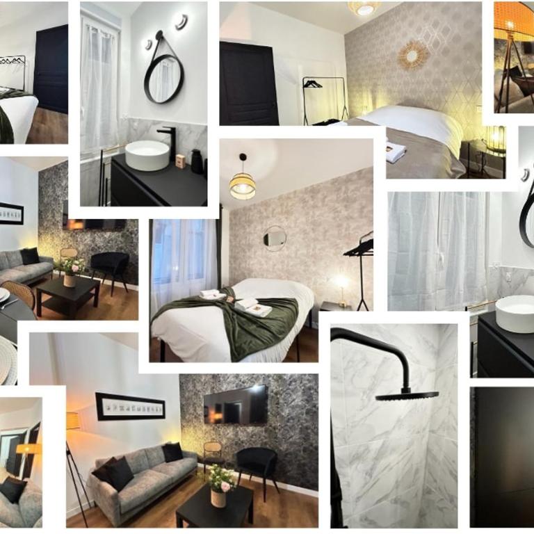 Laon Magnifique T3 à deux pas du centre-ville - Apartment mit 2 Schlafzimmern - 24