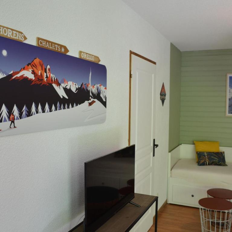 Appartements 3 vallées, piscine et sauna - Appartement avec Balcon - 10