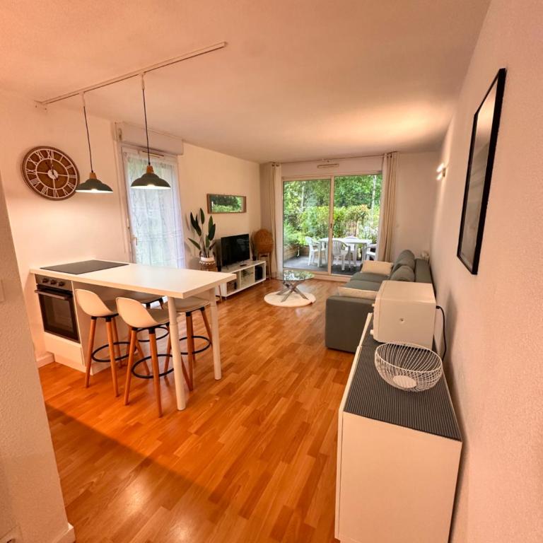 magnifique T2 vue sur parc - Apartamento de 1 dormitorio - 6