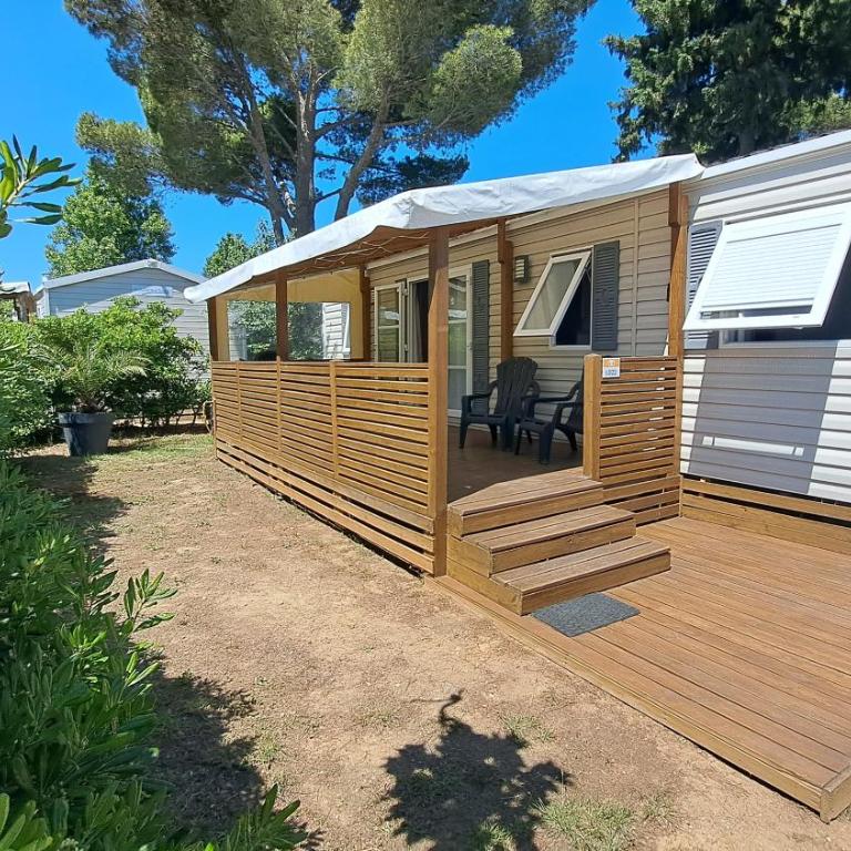 Mobile Home Climatisé 3 chambres à Narbonne Plage - Mobile Home - 1