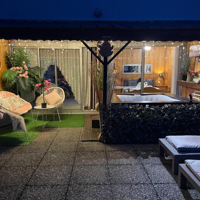 Le petit paradis au pied du Monte Blanco,jacuzzi privé, Rooftop,air de jeux - Appartement 2 Chambres - 25