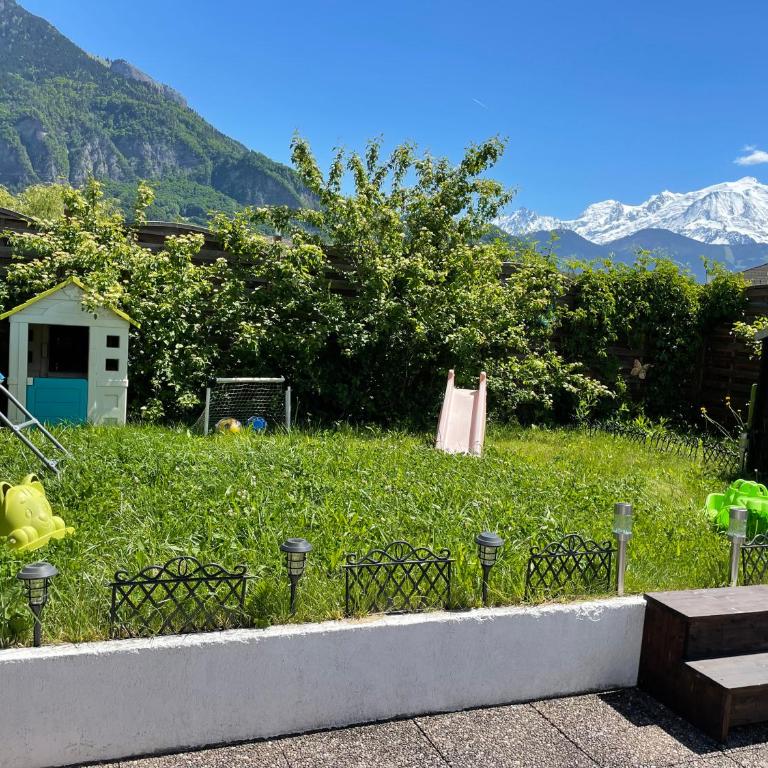 Le petit paradis au pied du Monte Blanco,jacuzzi privé, Rooftop,air de jeux - Appartement 2 Chambres - 12