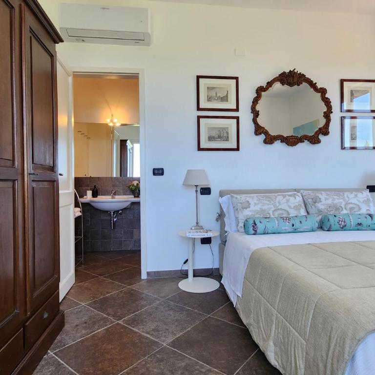 B&B Don Gaspano - Camera Matrimoniale Comfort con Vista Giardino - 9