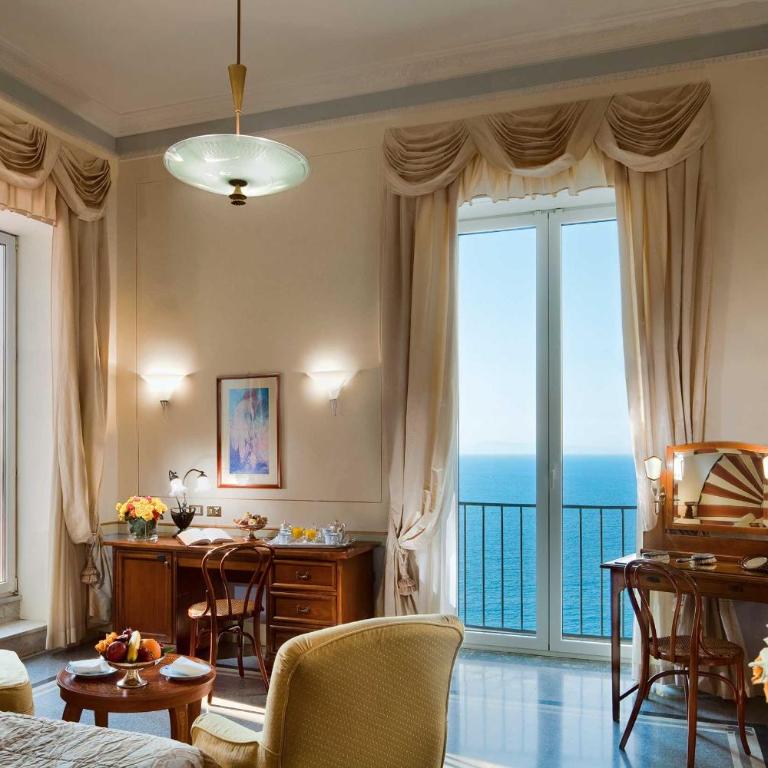 Grand Hotel Excelsior Vittoria - Camera Deluxe Matrimoniale con Vista Mare - 3
