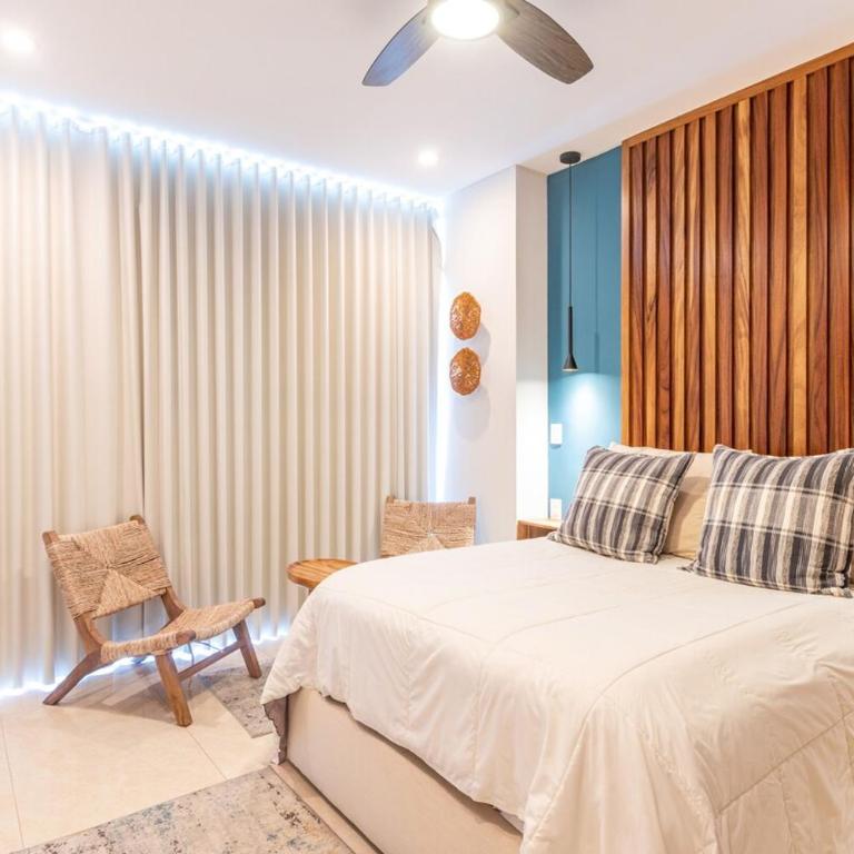 Beautiful View on 23rd Floor Beach Front at Camino Al Mar - Two-Bedroom Apartment - 50