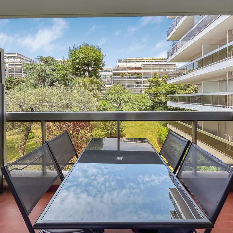 Studio 4 pers piscine plage à pied - Appartement - Vue sur Jardin - 45