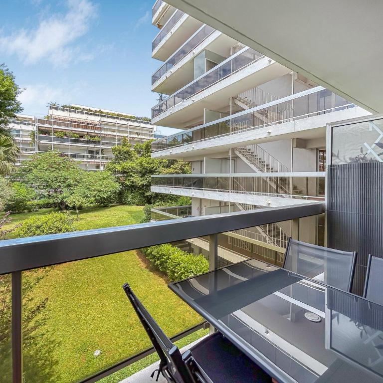Studio 4 pers piscine plage à pied - Appartement - Vue sur Jardin - 44