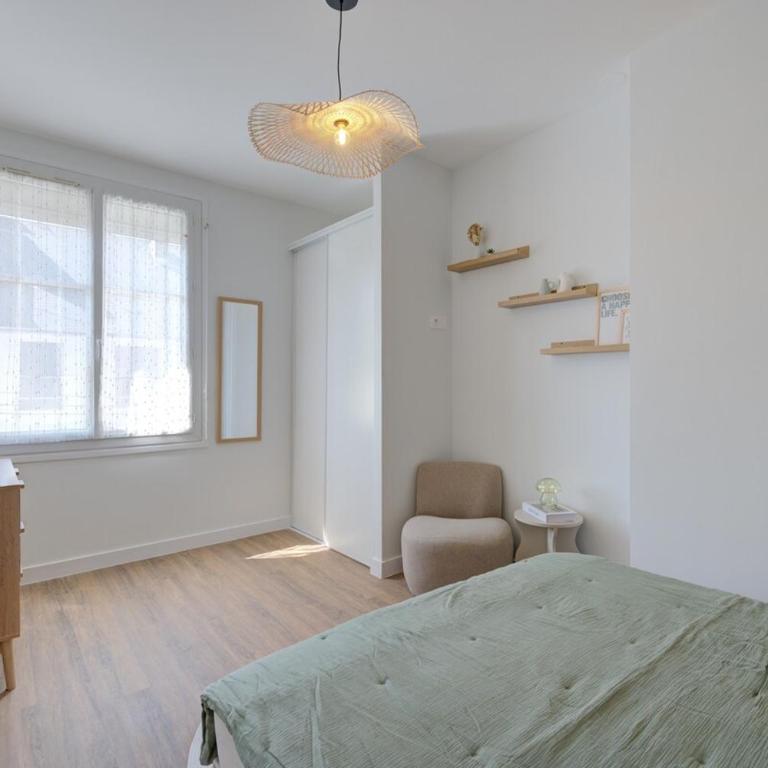 Central - 800 m Gare - Parking - Climatisé - One-Bedroom Apartment - 16