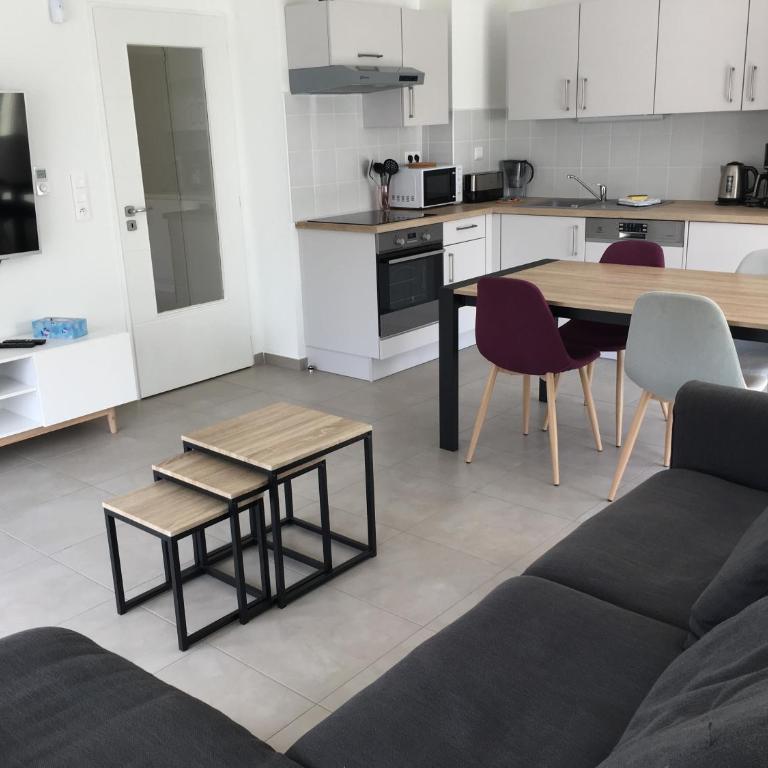 appartement proche de la plage , wimereux , 2 chambres , box stationnement , wifi - Apartment mit 2 Schlafzimmern - 1