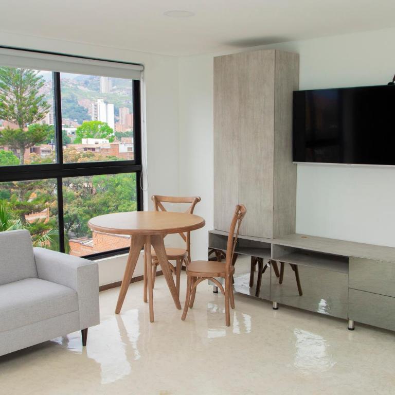 Loft laureles con excelente ubicación con aire acondicionado y cama King - Apartamento de 1 dormitorio - 4