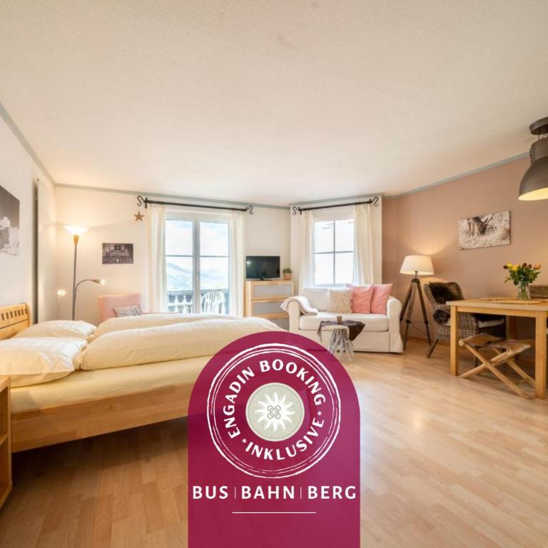 Chasa Valluns 5301 - Studio - Studio mit Balkon - 1