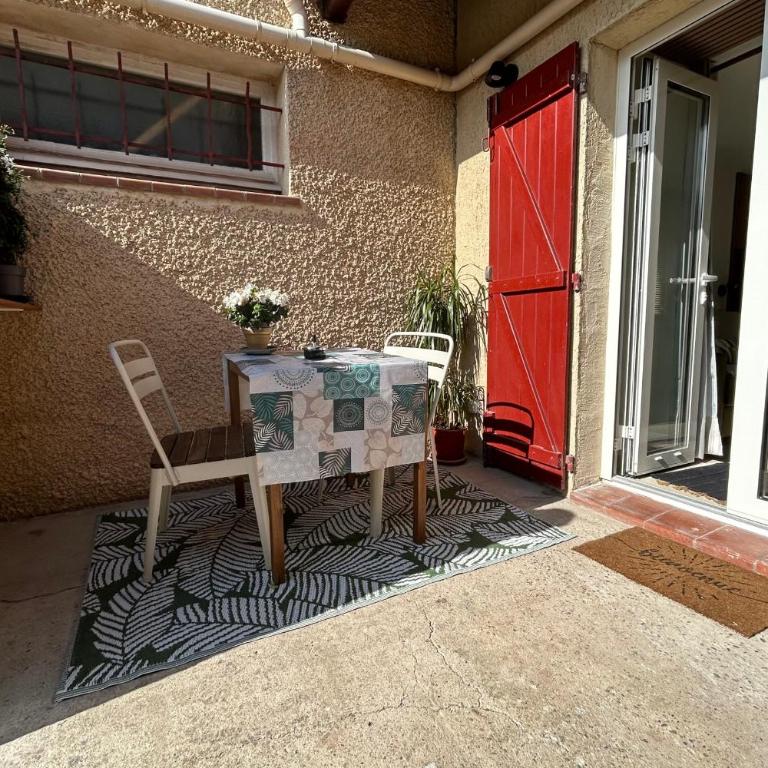 Le Maguelone- Studio with beach access air conditioning and exterior ! - Studio - 5