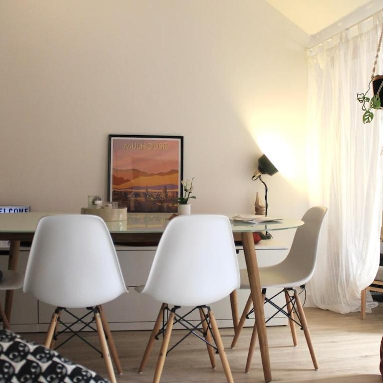 #LaMaisonVerte-calme en zone piétonne de Mulhouse - Apartamento de 1 dormitorio - 5