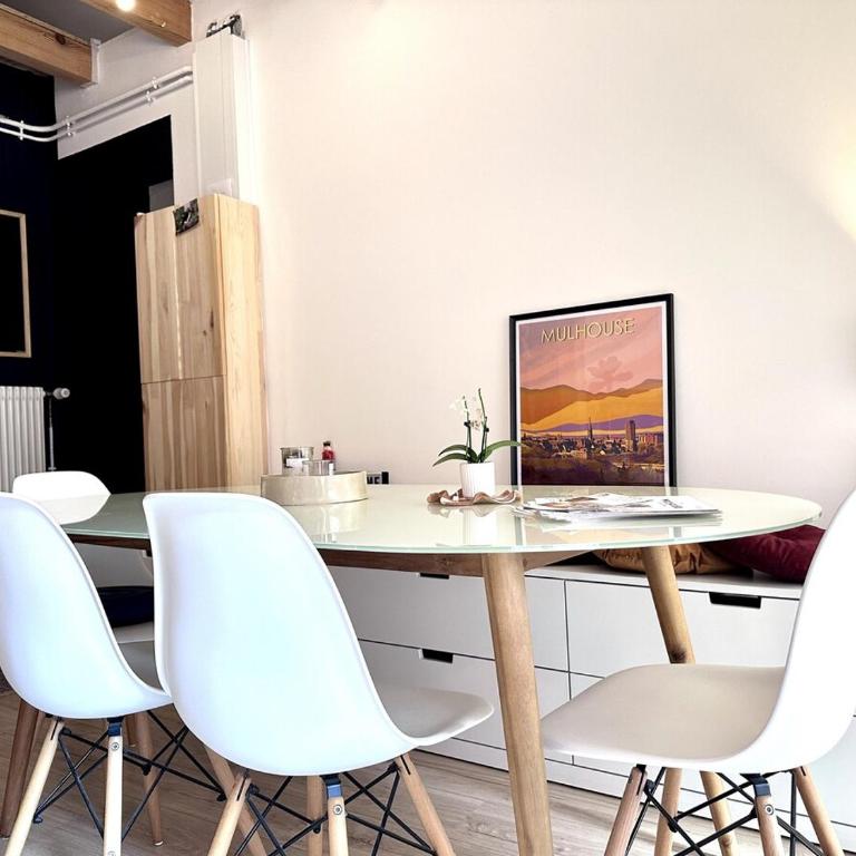 #LaMaisonVerte-calme en zone piétonne de Mulhouse - Apartamento de 1 dormitorio - 9