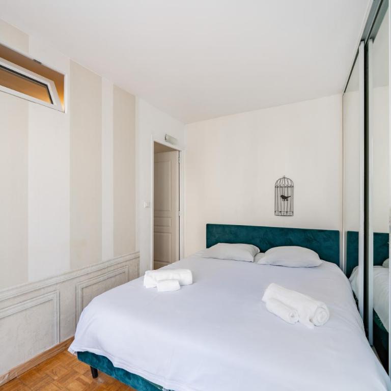 3 pièces centre-ville Cannes - Croisette - Climatisation séjour - Apartment mit 2 Schlafzimmern - 20
