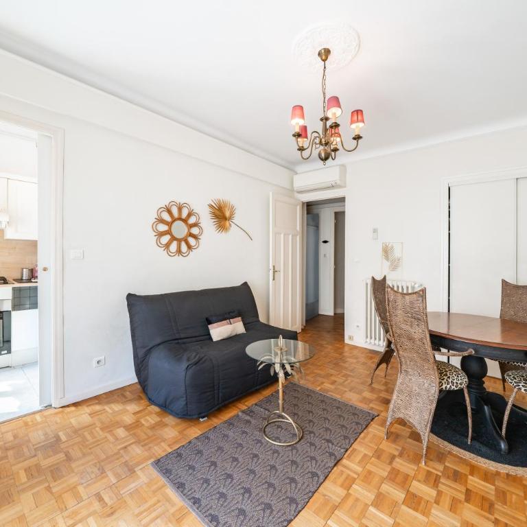 3 pièces centre-ville Cannes - Croisette - Climatisation séjour - Apartment mit 2 Schlafzimmern - 8