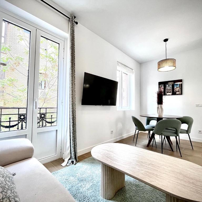dPLACE To Be - Luxury apartments in Barrio de Salamanca - Apartamento Superior de 1 dormitorio con balcón - 4