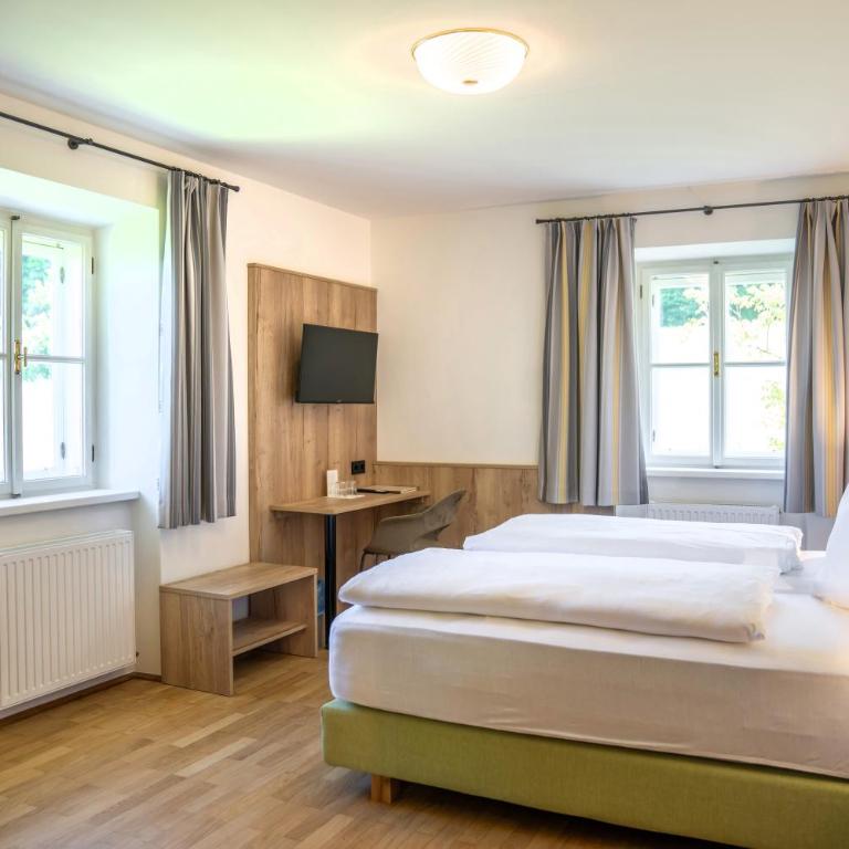 Johannes Schlössl - Gästehaus der Pallottiner am Mönchsberg - Doppelzimmer - 24