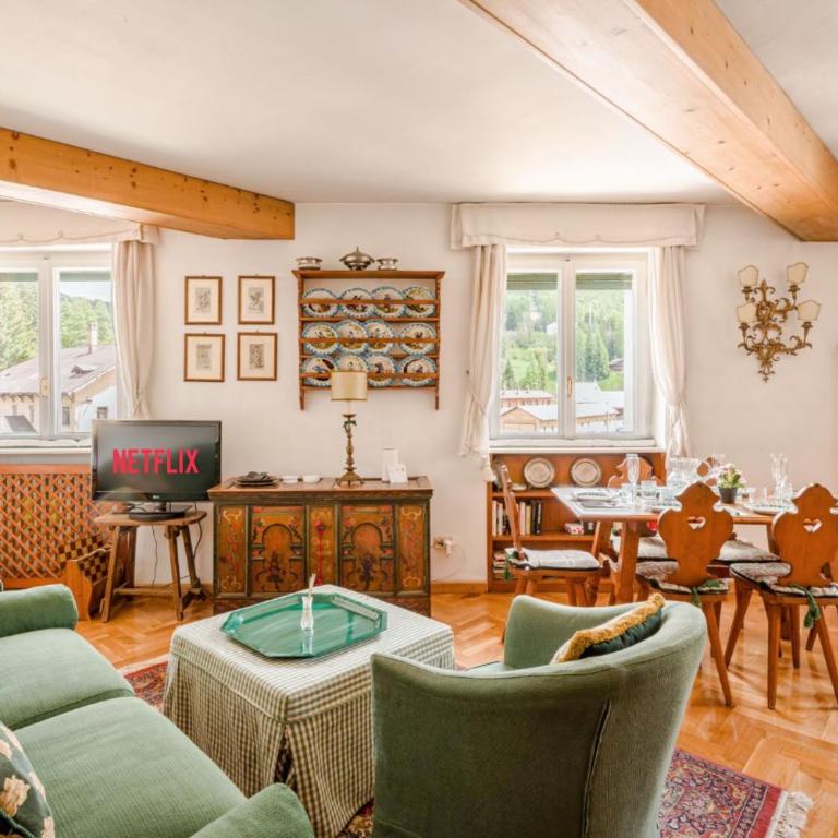 Dolce Casa Cortina Centro-Ski - Appartamento con 2 Camere da Letto - 6