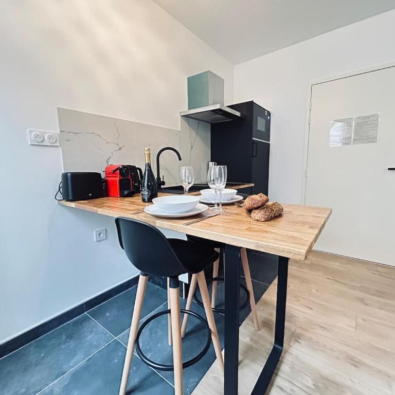 2 Clairmarais T2 en duplex proche gare centre - Apartamento de 1 dormitorio - 2