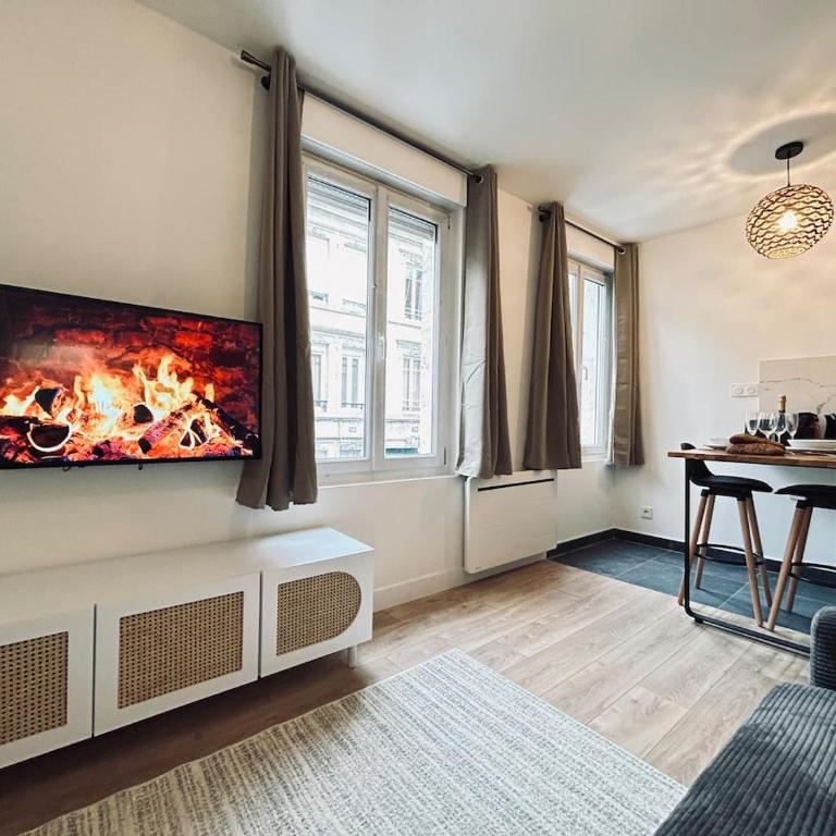 2 Clairmarais T2 en duplex proche gare centre - Apartamento de 1 dormitorio - 7