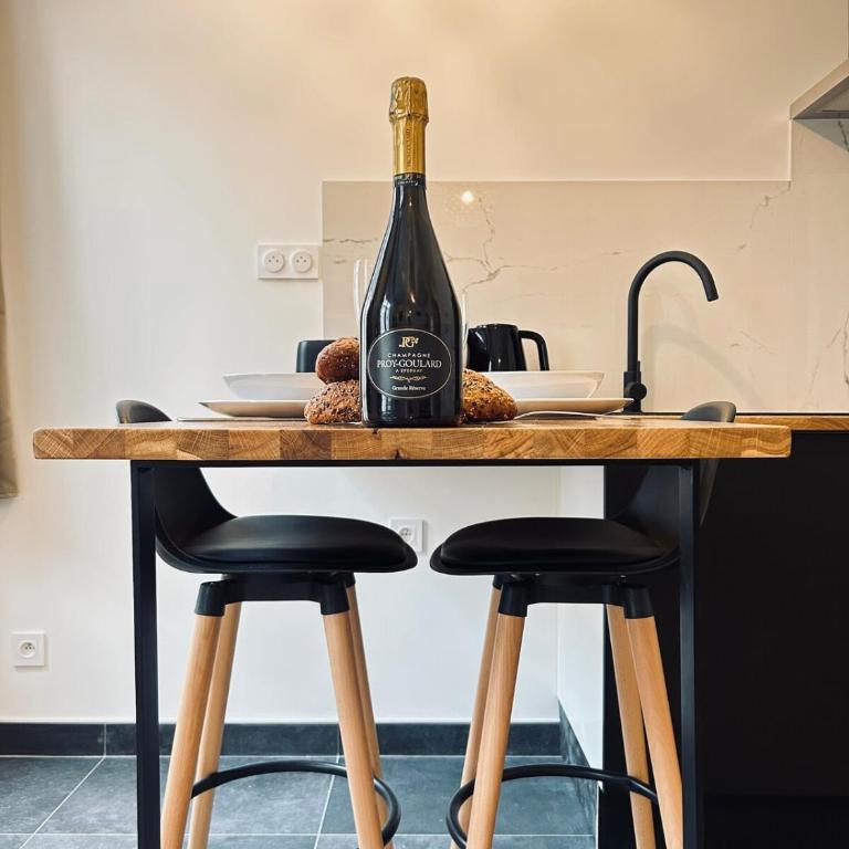2 Clairmarais T2 en duplex proche gare centre - Apartamento de 1 dormitorio - 12
