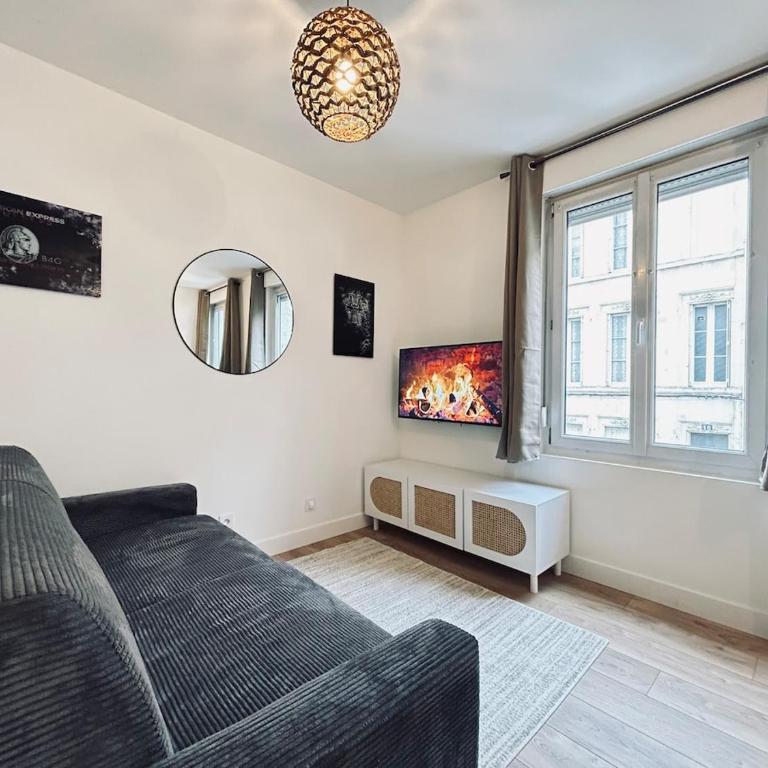 2 Clairmarais T2 en duplex proche gare centre - Apartamento de 1 dormitorio - 14