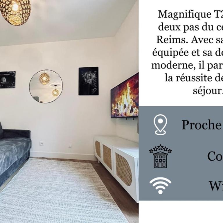 2 Clairmarais T2 en duplex proche gare centre - Apartamento de 1 dormitorio - 18