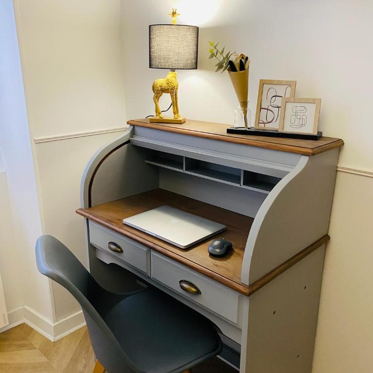 Le Studio Haslay SERAUCOURT en plein cœur de ville de BOURGES - Charme de l ancien et confort contemporain - Appartement 1 Chambre - 25