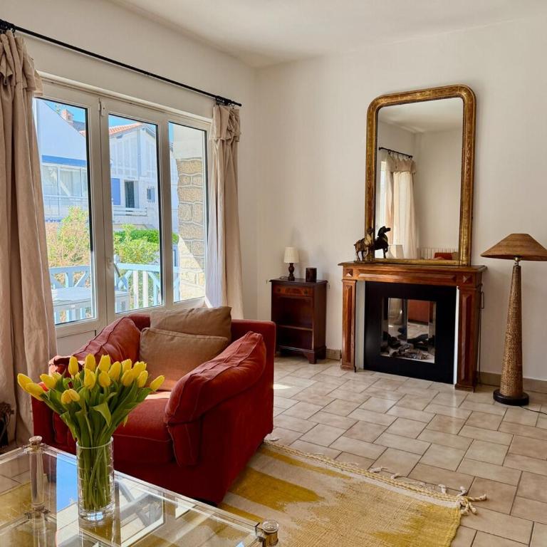 Vue mer à Pornichet Vent du Large - Four-Bedroom House - 34