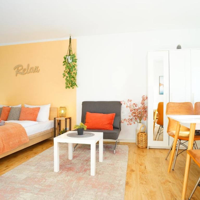 RELAX - ORANGE mit Pool und Sauna - Apartment mit 1 Schlafzimmer - 13