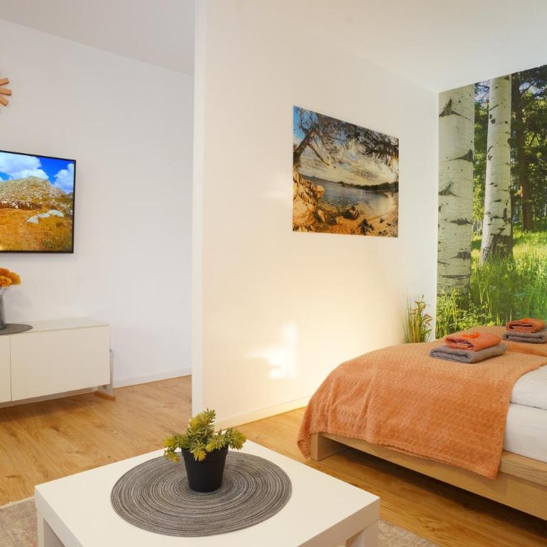 RELAX - ORANGE mit Pool und Sauna - Apartment mit 1 Schlafzimmer - 20