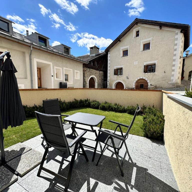 Chesa Unica - Giardin - Apartment mit Balkon - 10